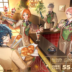 This is a pixiv picture whose title is BLEND+.