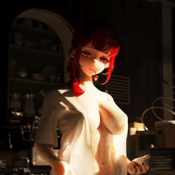 This is a pixiv picture whose title is morning.
