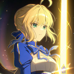 This is a pixiv picture whose title is day47 saber.