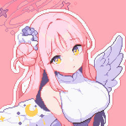 This is a pixiv picture whose title is ハッピーバースデーミカ！🎊.