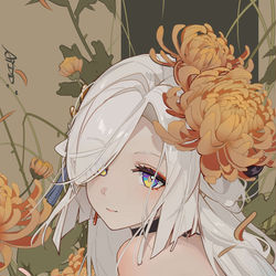 This is a pixiv picture whose title is day38 申鹤.