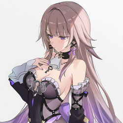 This is a pixiv picture whose title is The Herta.