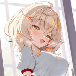 This is a pixiv picture whose title is ちっちゃくていっぱいかまってくる先輩⑤.