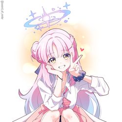 This is a pixiv picture whose title is ギャルミカ.