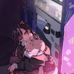 This is a pixiv picture whose title is Caffeine at 3AM.