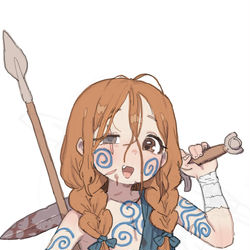 This is a pixiv picture whose title is Character design piece.