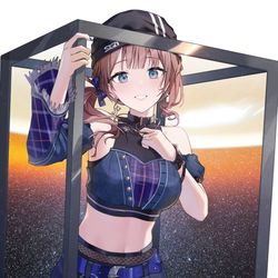 This is a pixiv picture whose title is 28日目 星を繋ぐ 望月穗波🌌.