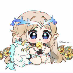 This is a pixiv picture whose title is 🦄.