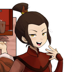 This is a pixiv picture whose title is Avatar - Azula.
