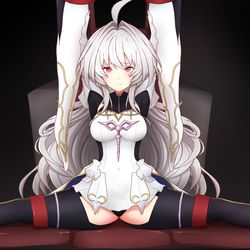 This is a pixiv picture whose title is LA 開脚くすぐり.