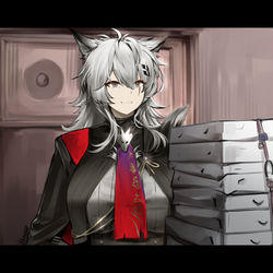 This is a pixiv picture whose title is It's Lappland Time.