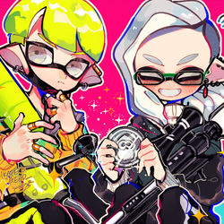 This is a pixiv picture whose title is マイイカとよそのこ詰め12.