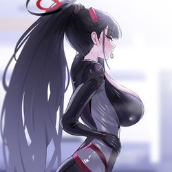 This is a pixiv picture whose title is 🥵.