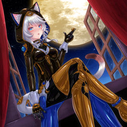 This is a pixiv picture whose title is 【Skeb】ラバーサフェル.
