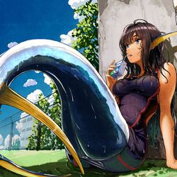This is a pixiv picture whose title is あおい きいろさん。.
