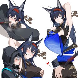 This is a pixiv picture whose title is 音律联觉的后台插曲.