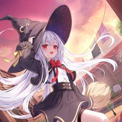 This is a pixiv picture whose title is また空で、待ってるね.