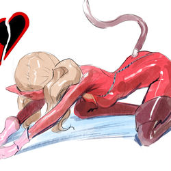 This is a pixiv picture whose title is 0 HP Ann.