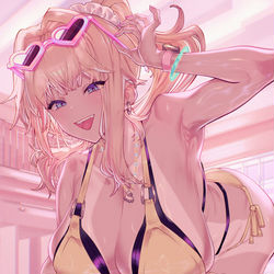 This is a pixiv picture whose title is skebリクエスト.