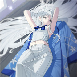 This is a pixiv picture whose title is ブルアカ.