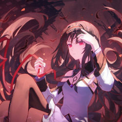 This is a pixiv picture whose title is 焰.
