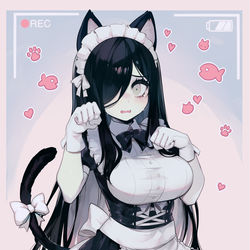 This is a pixiv picture whose title is Kitty Maid Aria.