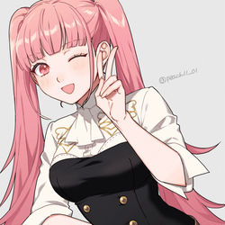 This is a pixiv picture whose title is ヒルダ.