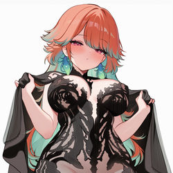 This is a pixiv picture whose title is Kiara - Chronopattern dress.