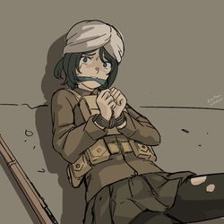 This is a pixiv picture whose title is Front tied.