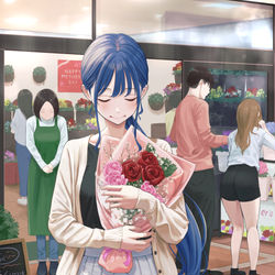 This is a pixiv picture whose title is 「いつもありがとう」って言うんだ.