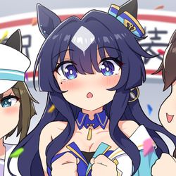 This is a pixiv picture whose title is 実装おめでとう！これで三姉妹全実装！.