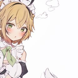 This is a pixiv picture whose title is maid day.