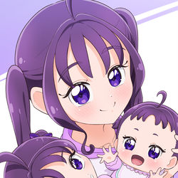 This is a pixiv picture whose title is 💜Happy Birthday!💜.