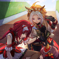 This is a pixiv picture whose title is LONGチャンミダメ金イラスト.
