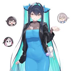 This is a pixiv picture whose title is リトルマーメイドと友達のショッピングタイム.