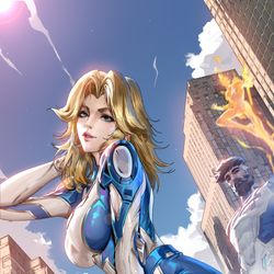 This is a pixiv picture whose title is Susan Storm.