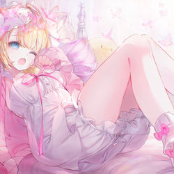 This is a pixiv picture whose title is siesta.