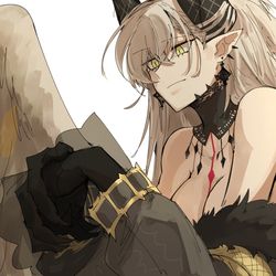 This is a pixiv picture whose title is 🪽.
