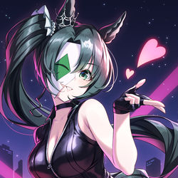 This is a pixiv picture whose title is 怪盗クラウン.