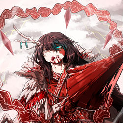 This is a pixiv picture whose title is 오혈읍루 홍루.