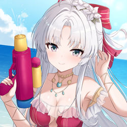 This is a pixiv picture whose title is Carlotta.
