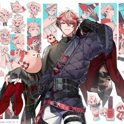 This is a pixiv picture whose title is 🎈素敵な一年🎂.