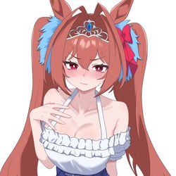 This is a pixiv picture whose title is ダイワスカーレット.
