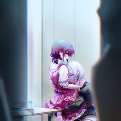 This is a pixiv picture whose title is hug60/100.