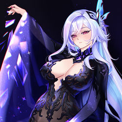 This is a pixiv picture whose title is Skirk.