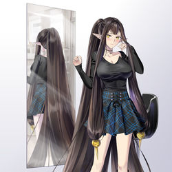 This is a pixiv picture whose title is Semiramis.