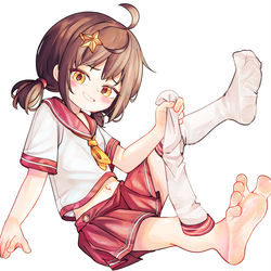 This is a pixiv picture whose title is "履き古した靴下を買いたいか？".