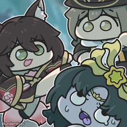 This is a pixiv picture whose title is 홀가분한 복수를!.
