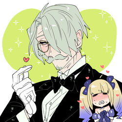 This is a pixiv picture whose title is 攻略したいのはお前だよ落書き1.