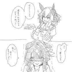This is a pixiv picture whose title is どんヴィル戦線.